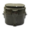 Genuine Hungarian Army mess kit. Aluminium military bowler pot 2pcs set