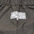 Genuine Italian military air forces rain pants lined waterproof trousers OD NEW