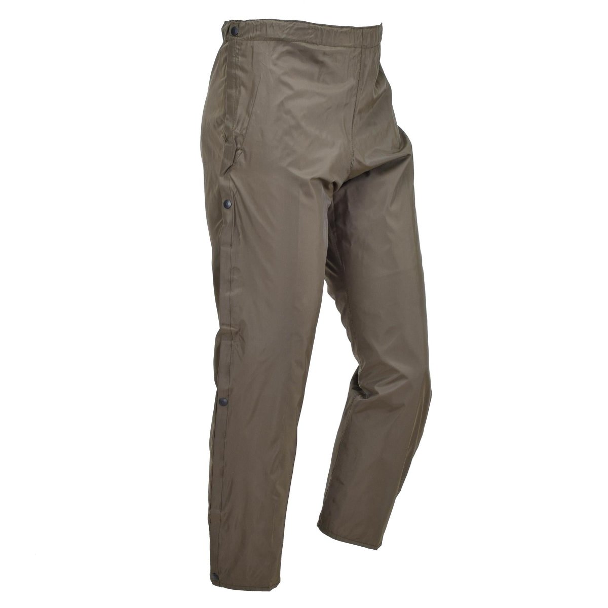 Genuine Italian military air forces rain pants lined waterproof trousers OD NEW
