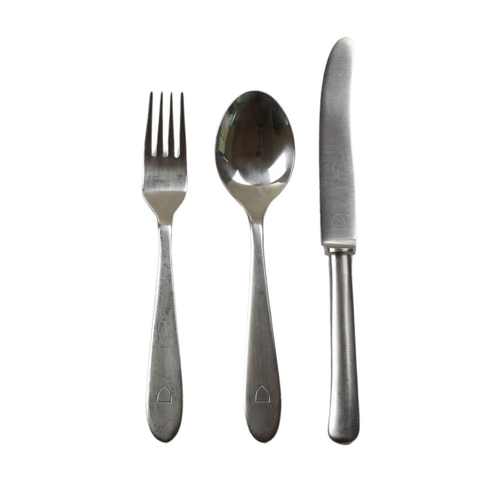 Genuine Norwegian army Cutlery stainless steel eating utensils spoon fork knife - GoMilitar