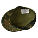 Genuine Original German army Flecktarn cap BW woodland camo military hat NEW - GoMilitar