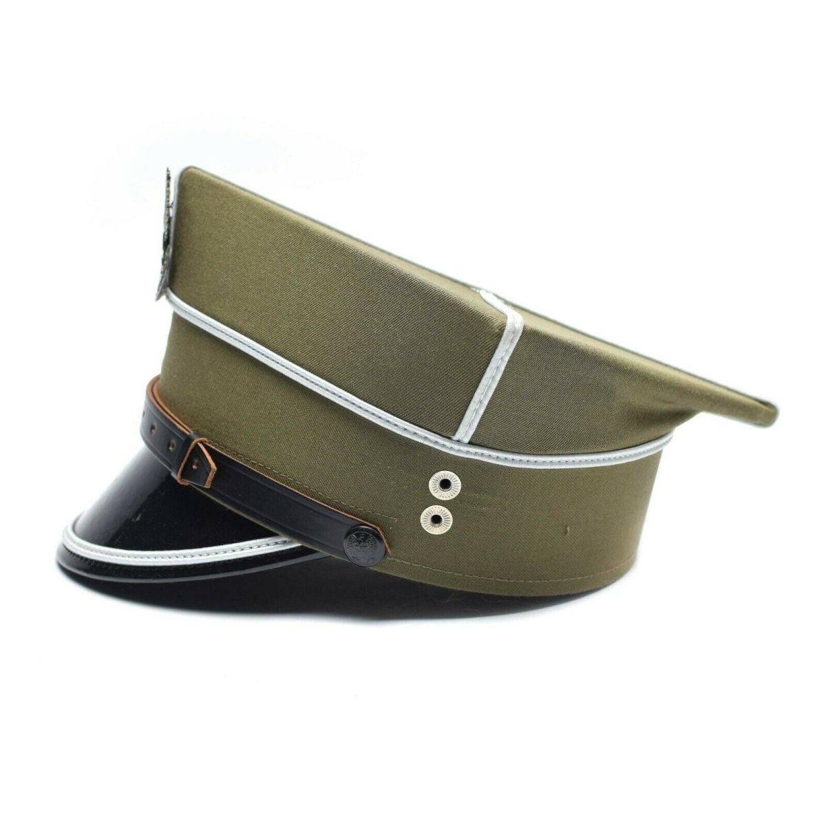 Genuine Polish military visor hat Poland army officer peaked eagle cockade NEW