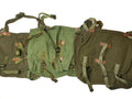 Genuine Romanian army bread bag military surplus Olive canvas haversack surplus
