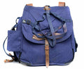 Genuine Romanian army rucksack military surplus Blue canvas haversack bag NEW