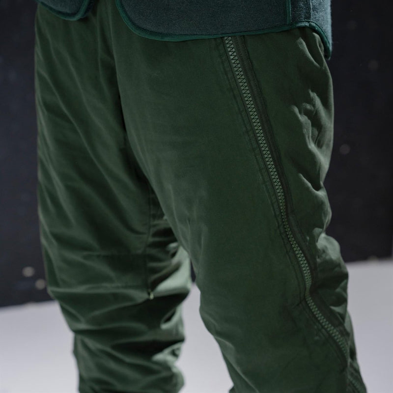 Genuine Swedish army pants insulated M90 green Thermal trousers cold weather - GoMilitar