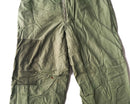 Genuine Swedish army pants insulated OD green Thermal trousers cold weather - GoMilitar