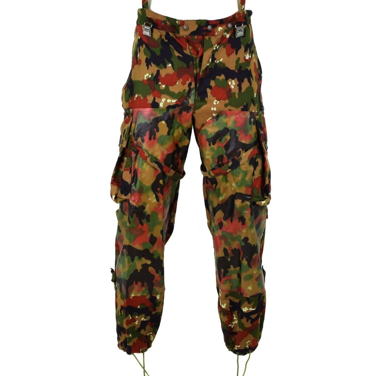 Genuine Swiss army field trousers M70 Switzerland combat Camo sniper pants NEW