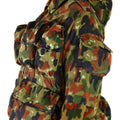 Genuine Swiss army jacket M70 Alpenflage Camo sniper combat hooded parka