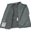 Genuine Swiss army work jacket denim military jacket grey vintage surplus