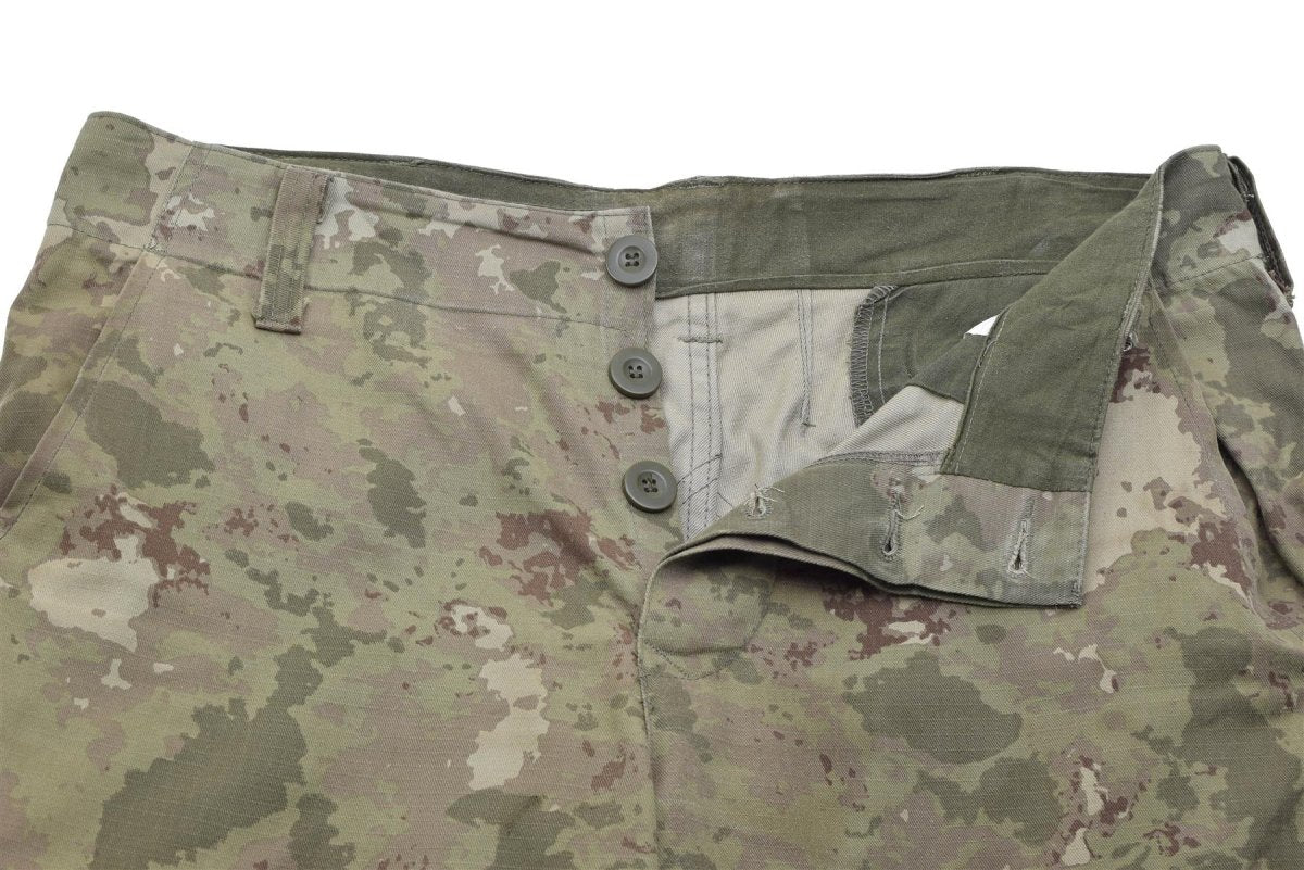 Genuine Turkish Military AG18 Field Pants RipStop Elasticated Ankles M2021 Camo