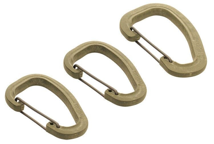 Genuine Wildo Accessory Carabiner Set OD 3pcs Lightweight sturdy clips