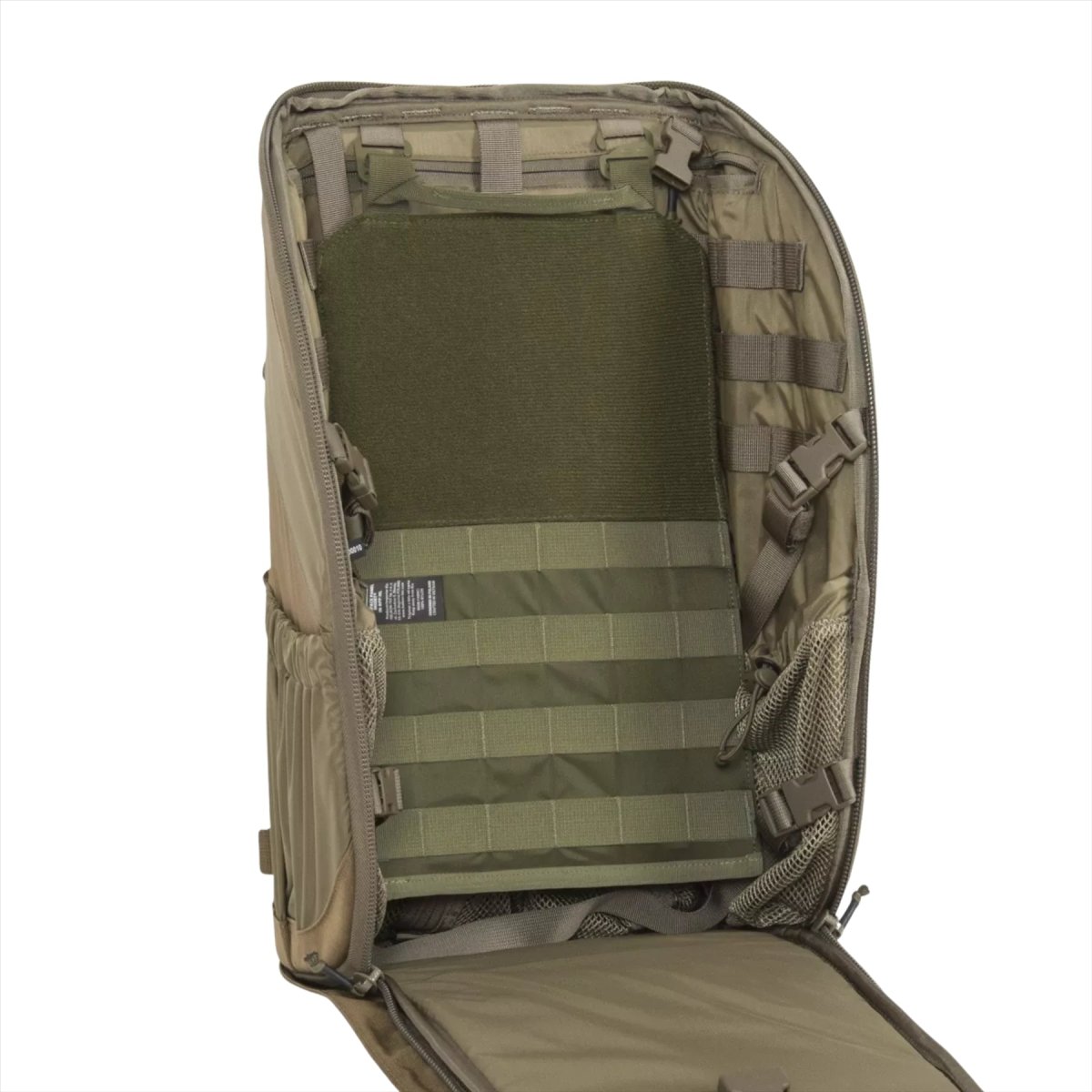 Helikon Tex Backpack Insert Panel Organizer MOLLE Hook Loop Shadow Grey