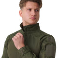 Helikon-Tex MCDU Combat Shirt Elbow Reinforcement Ripstop Woodland Camo