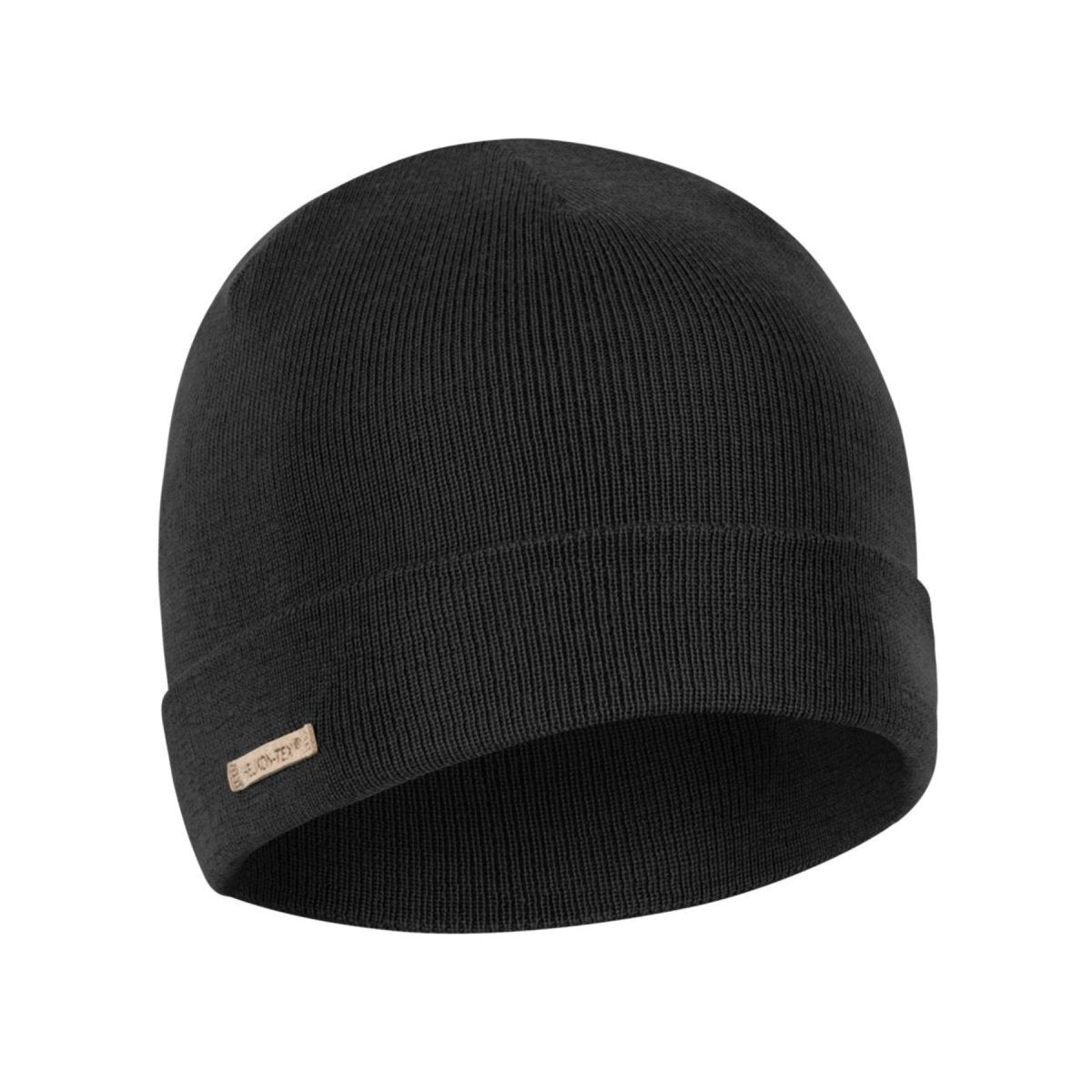 Helikon-Tex Winter Beanie Cap Breathable Double Layer Merino Knit Black
