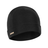 Helikon-Tex Winter Beanie Cap Breathable Double Layer Merino Knit Black