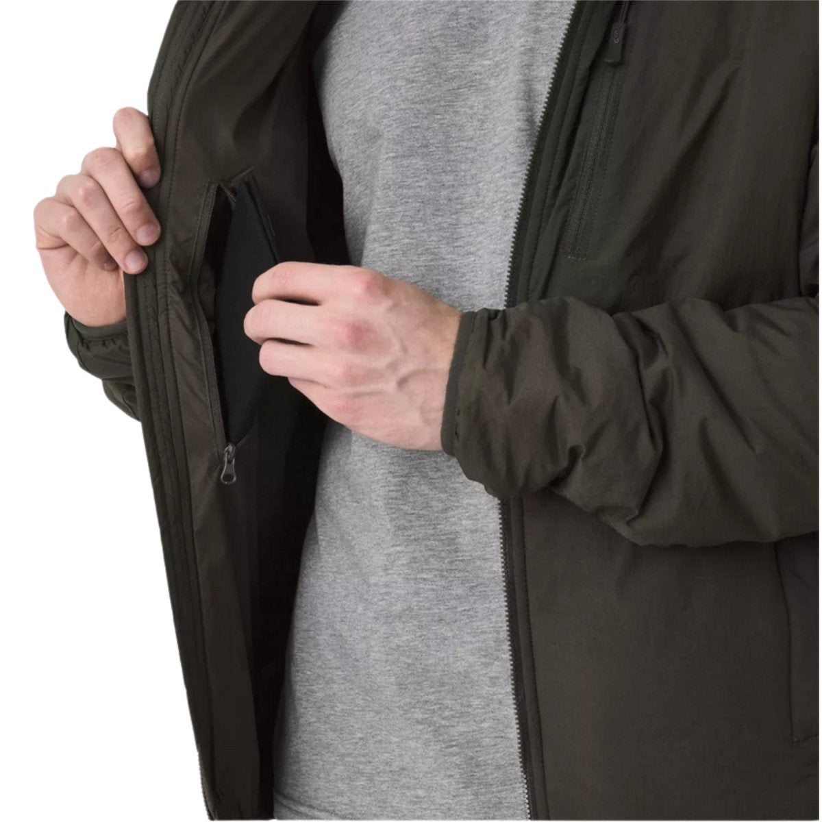Helikon-Tex Wolfhound Hoodie Jacket Nylon Windpack Insulated Woodland Camo