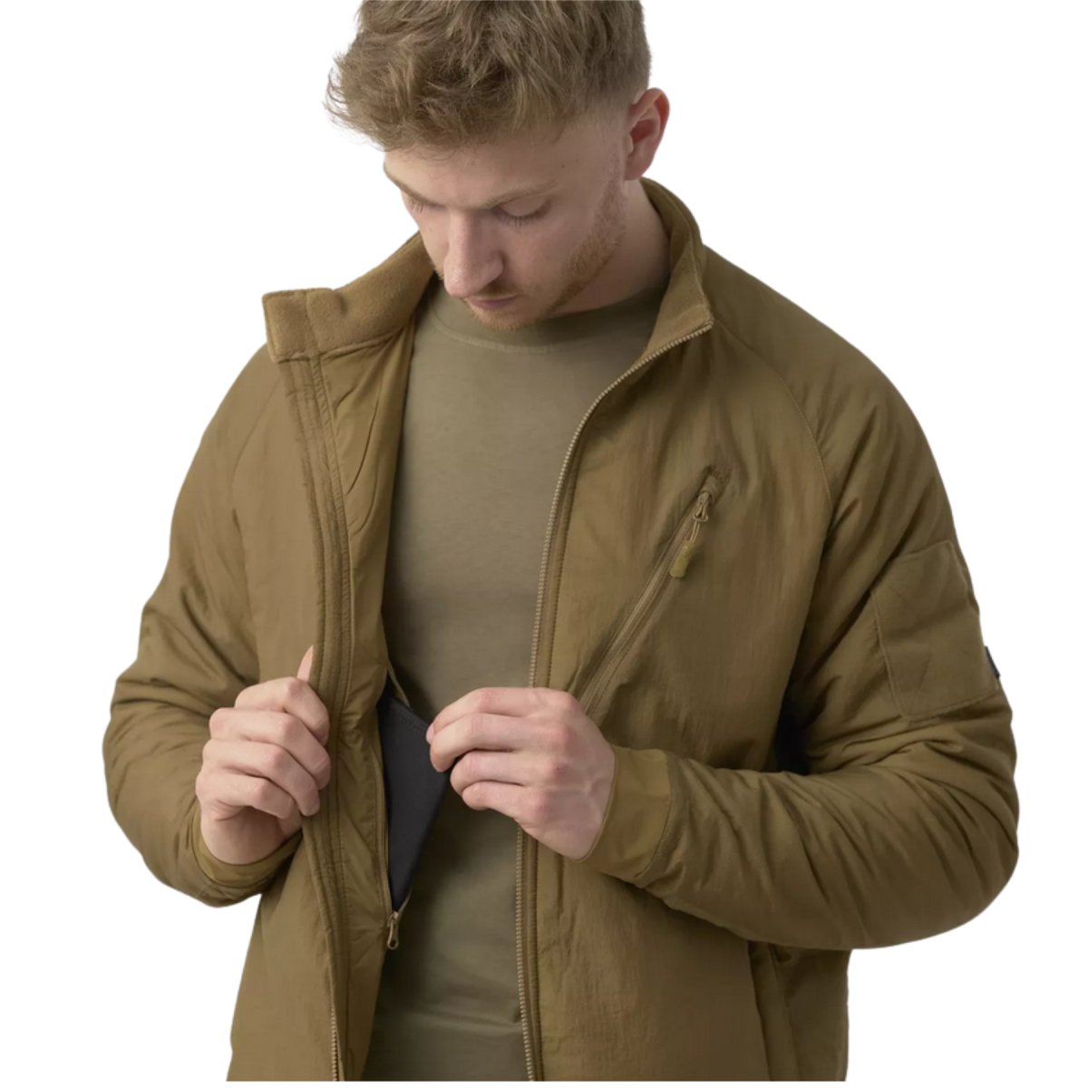 Helikon-Tex Wolfhound Jacket Climashield Insulation Windpack Woodland Camo