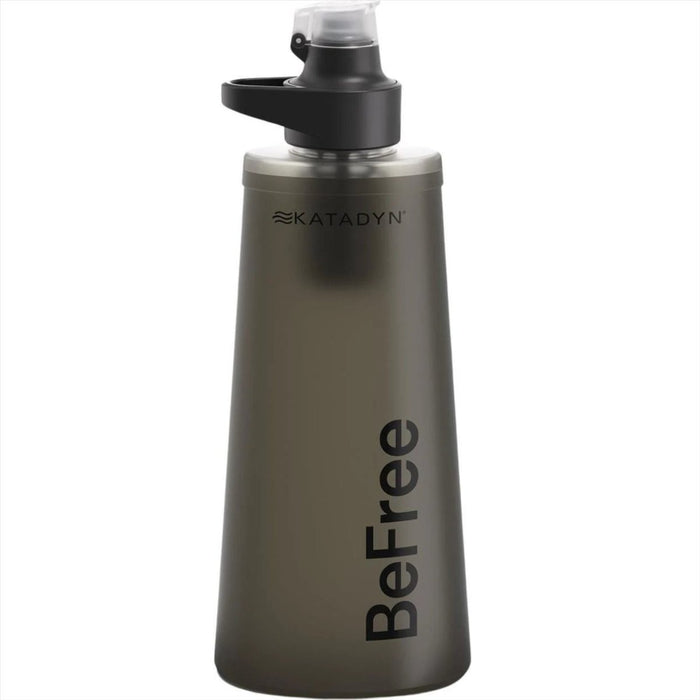 Katadyn BeFree AC 1L Water Filter Foldable Bottle EZ Clean Technology Black - GoMilitar