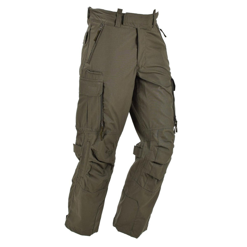 Leo Kohler military Sniper combat tactical pants olive field trousers rip - stop - GoMilitar