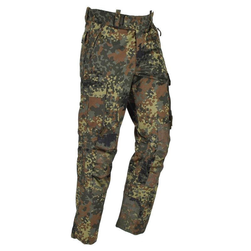 Leo Kohler Sniper tactical pants field troops forces rip - stop flecktarn camo - GoMilitar