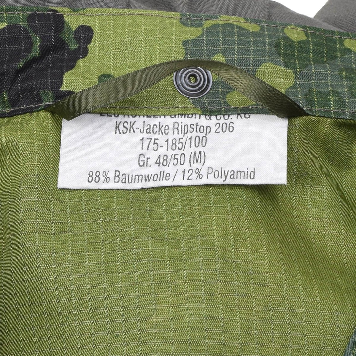 Leo Kohler tactical smock jacket ripstop fabric hooded cordura reinforced elbows