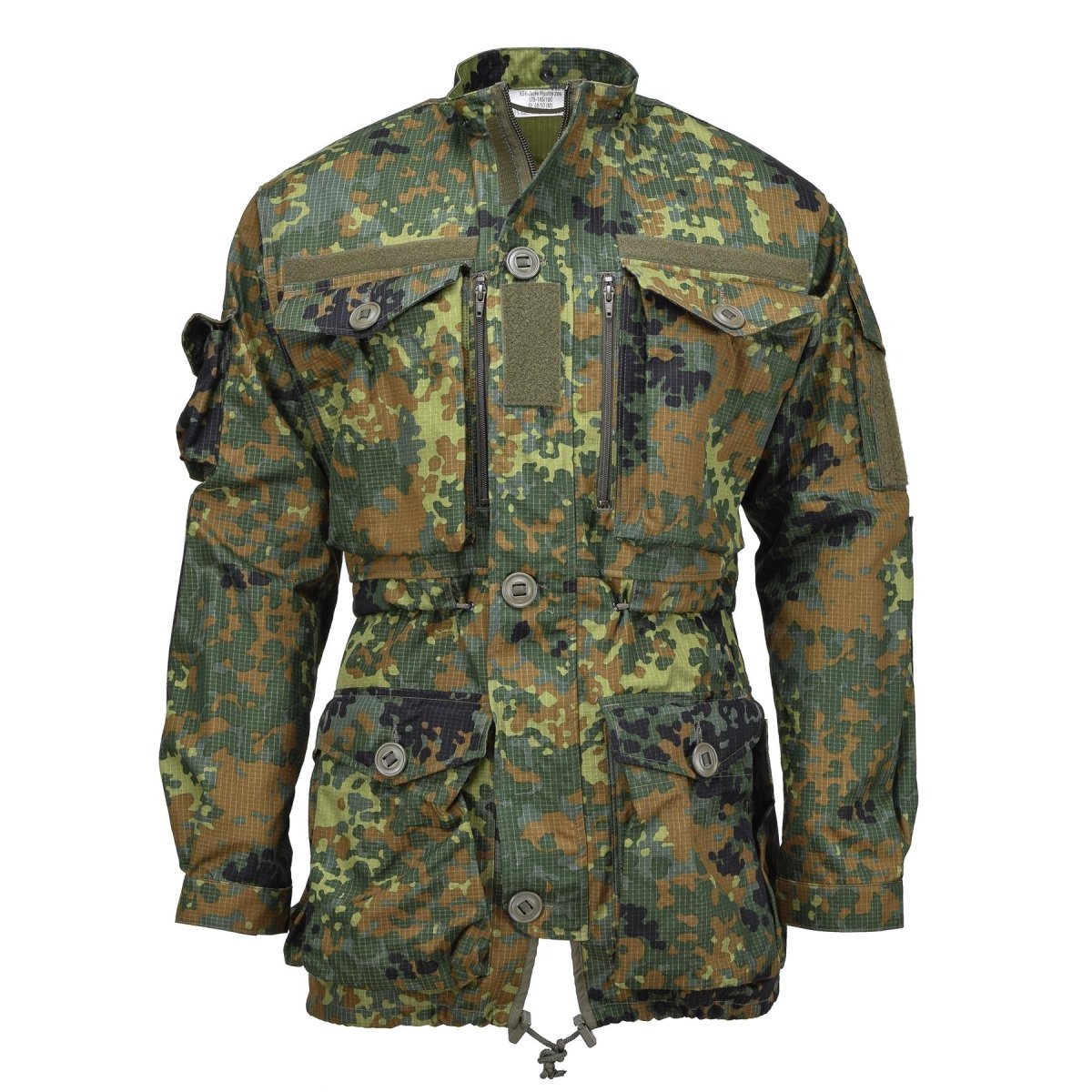 Leo Kohler tactical smock jacket ripstop fabric hooded cordura reinforced elbows