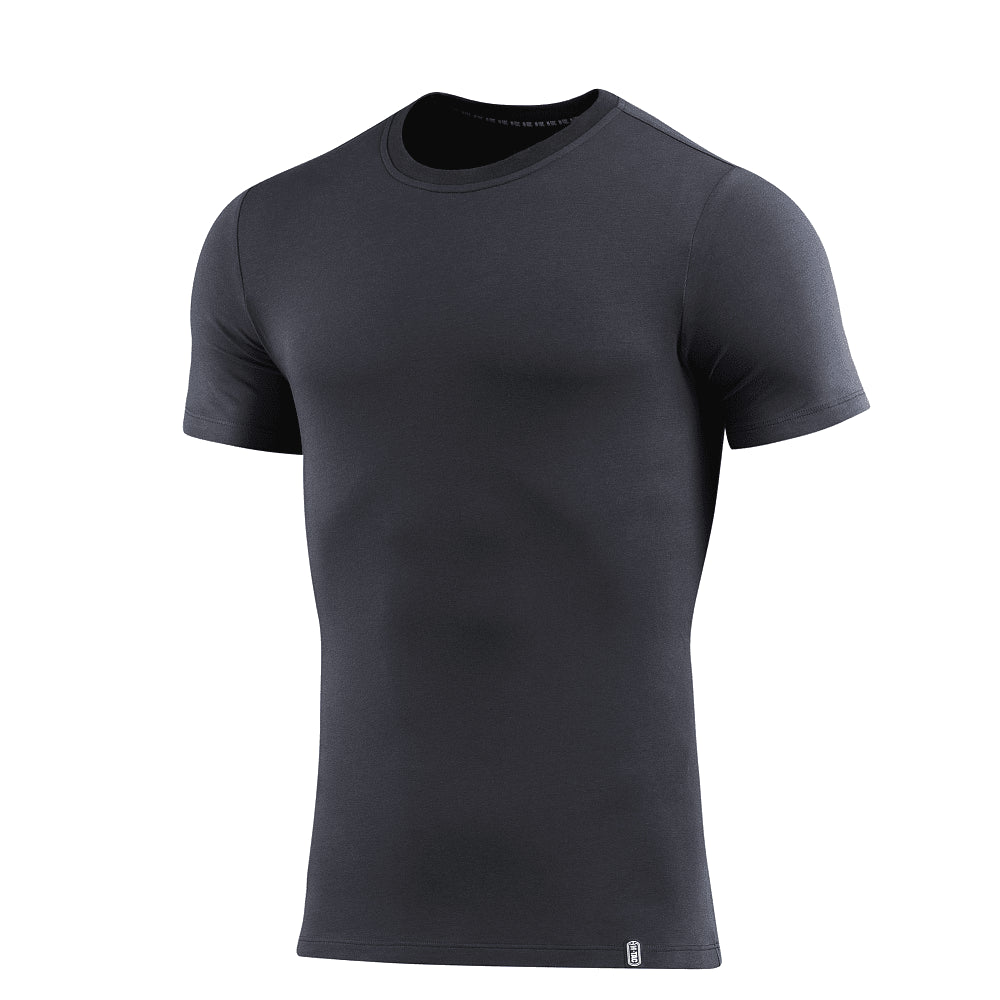 M-TAC 93/7 Summer T-Shirt Lightweight Stretch Cotton Short Sleeve Dark Grey