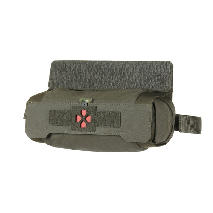 M - TAC Medical Horizontal Pouch Cordura IFAK Roll Elite AquaGuard YKK Olive - GoMilitar