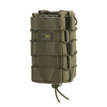 M-TAC Open Double Magazine Pouch Non Slip Rubberized Tactical Cordura Olive