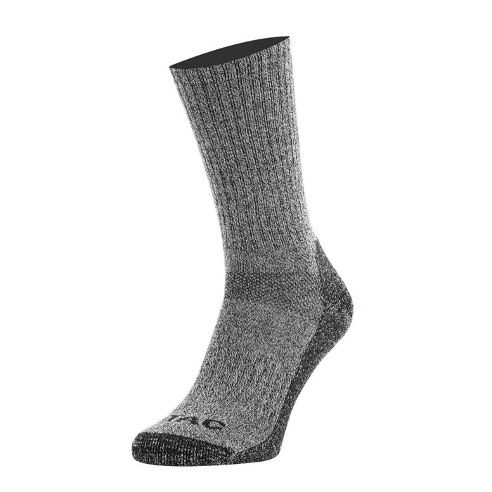 M - TAC Outdoor Socks Snug Fit Coolmax Fabric Removes Moisture Gray - GoMilitar