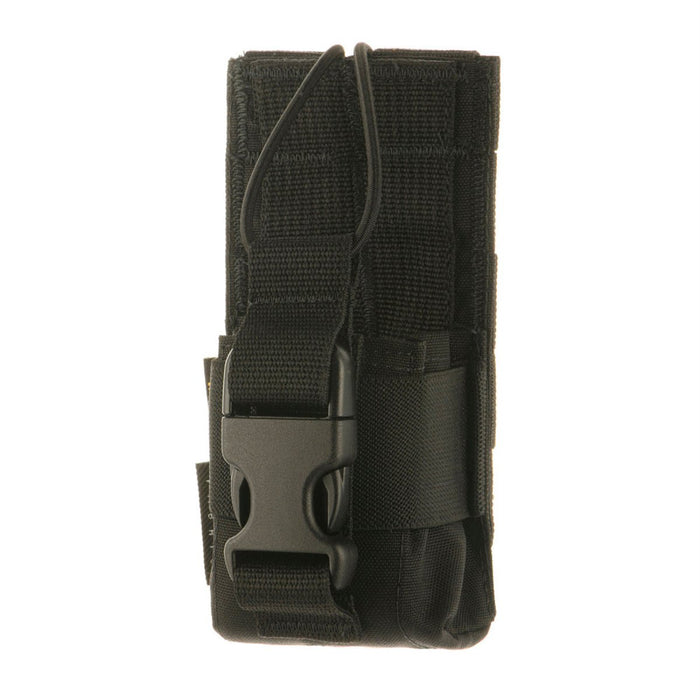 M - TAC Radio Pouch MOLLE Durable Cordurda Motorola 4400/4800 Olive Black - GoMilitar