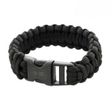 M-TAC Tactical Paracord Bracelet Survival Tactical Outdoor Cord 3m Black