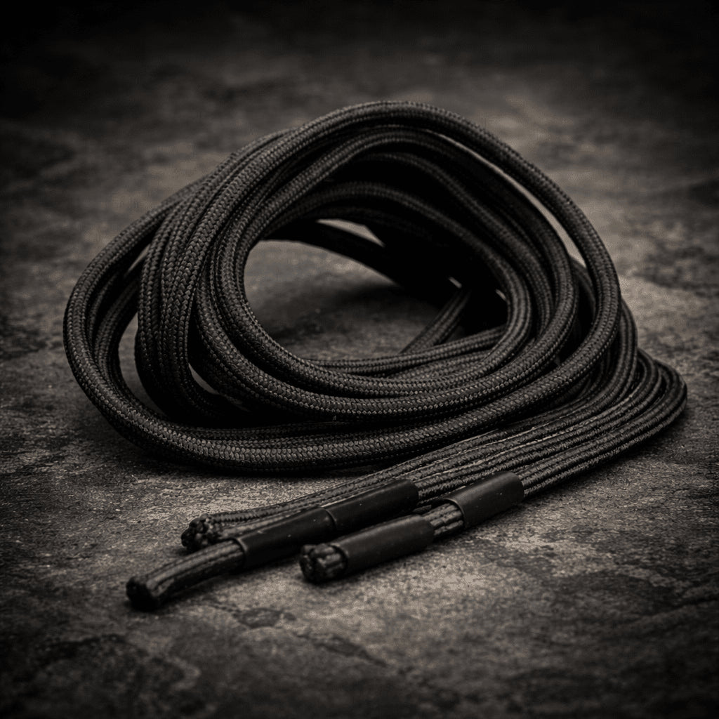 Magnum Replacement Boot Laces Durable Round Outdoor Hiking Black