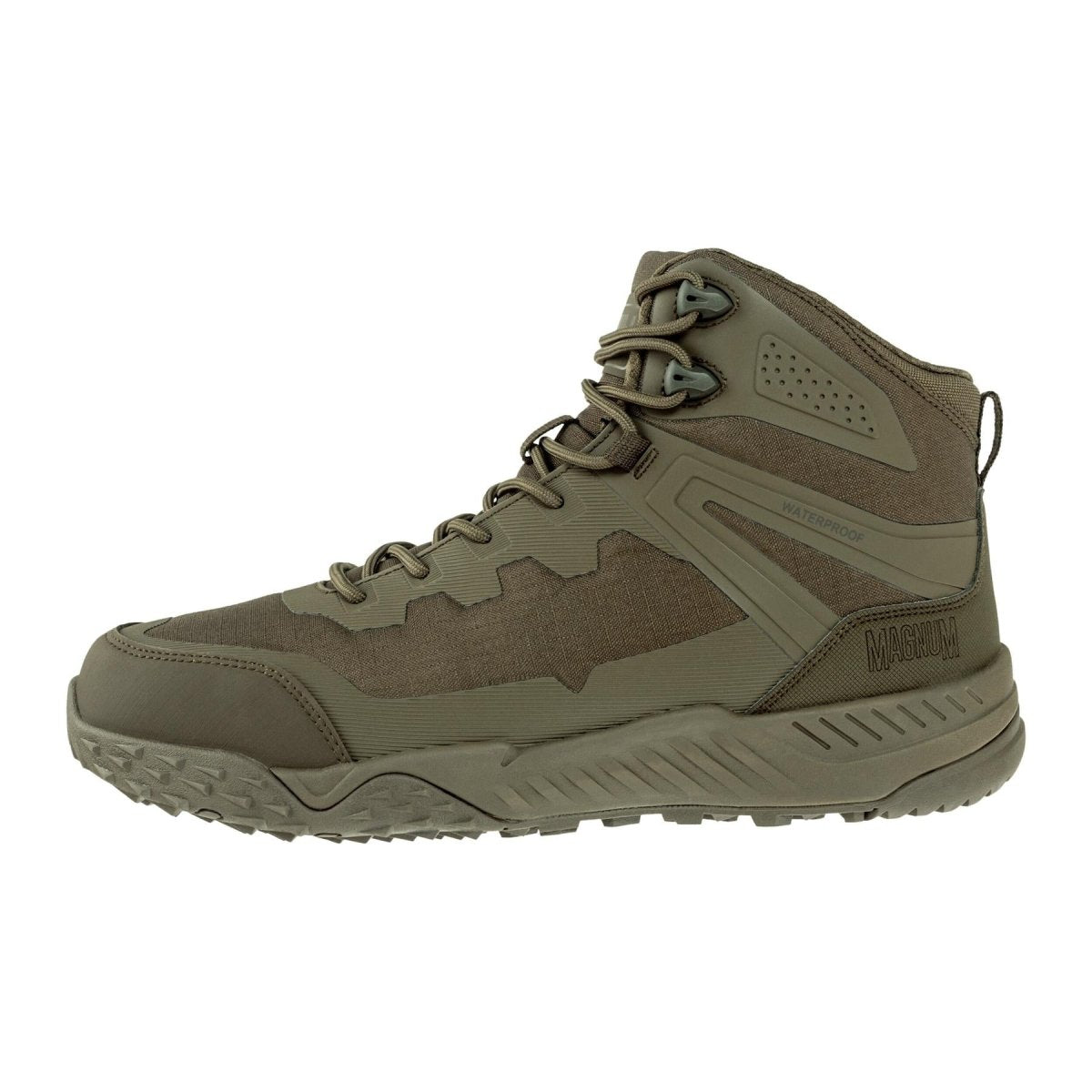 Magnum Ultima 6.0 WP Tactical Boots Waterproof Breathable Lightweight Olive