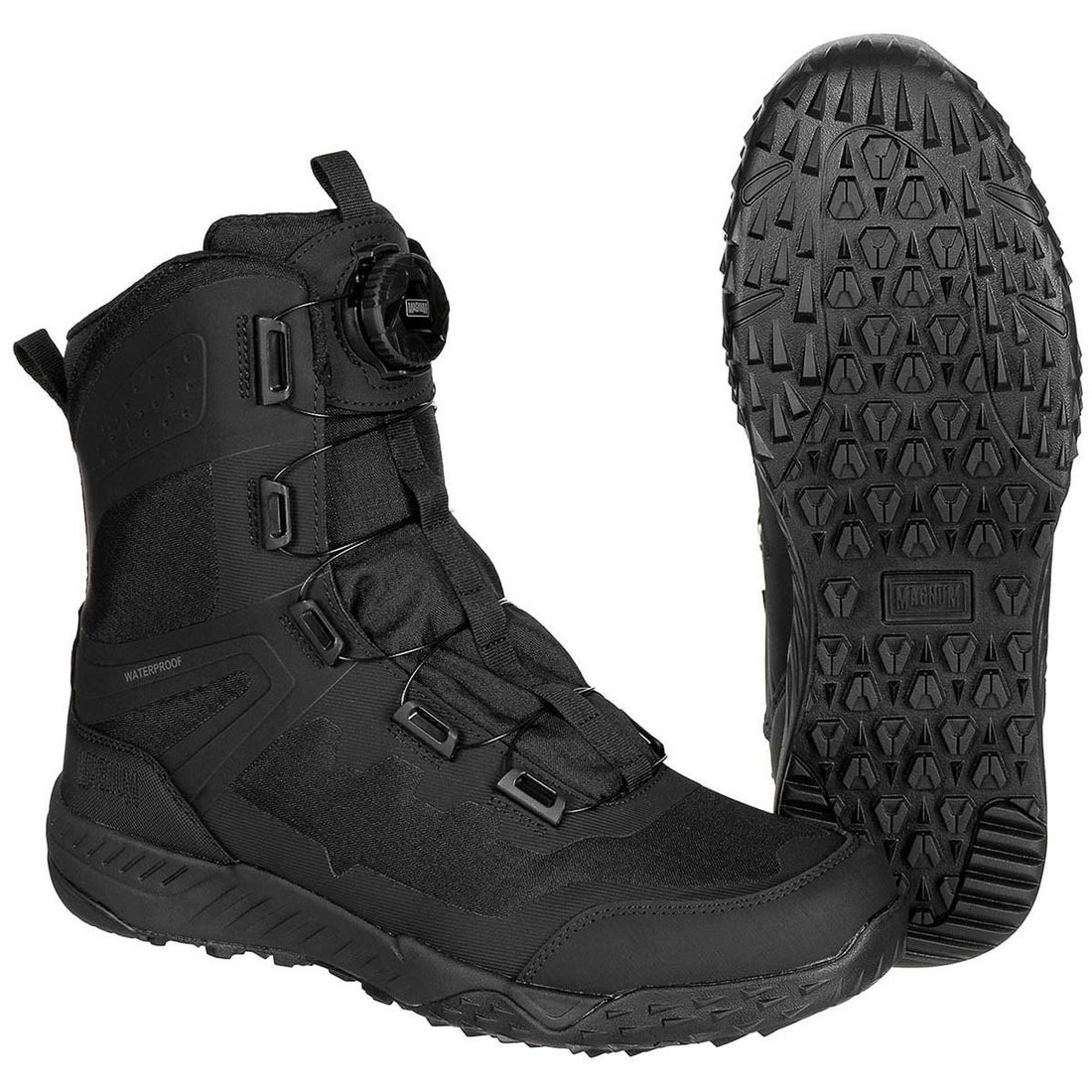 Magnum Ultima 8.0 SZ WP Tactical Boots Waterproof M Lock Lightweight Black