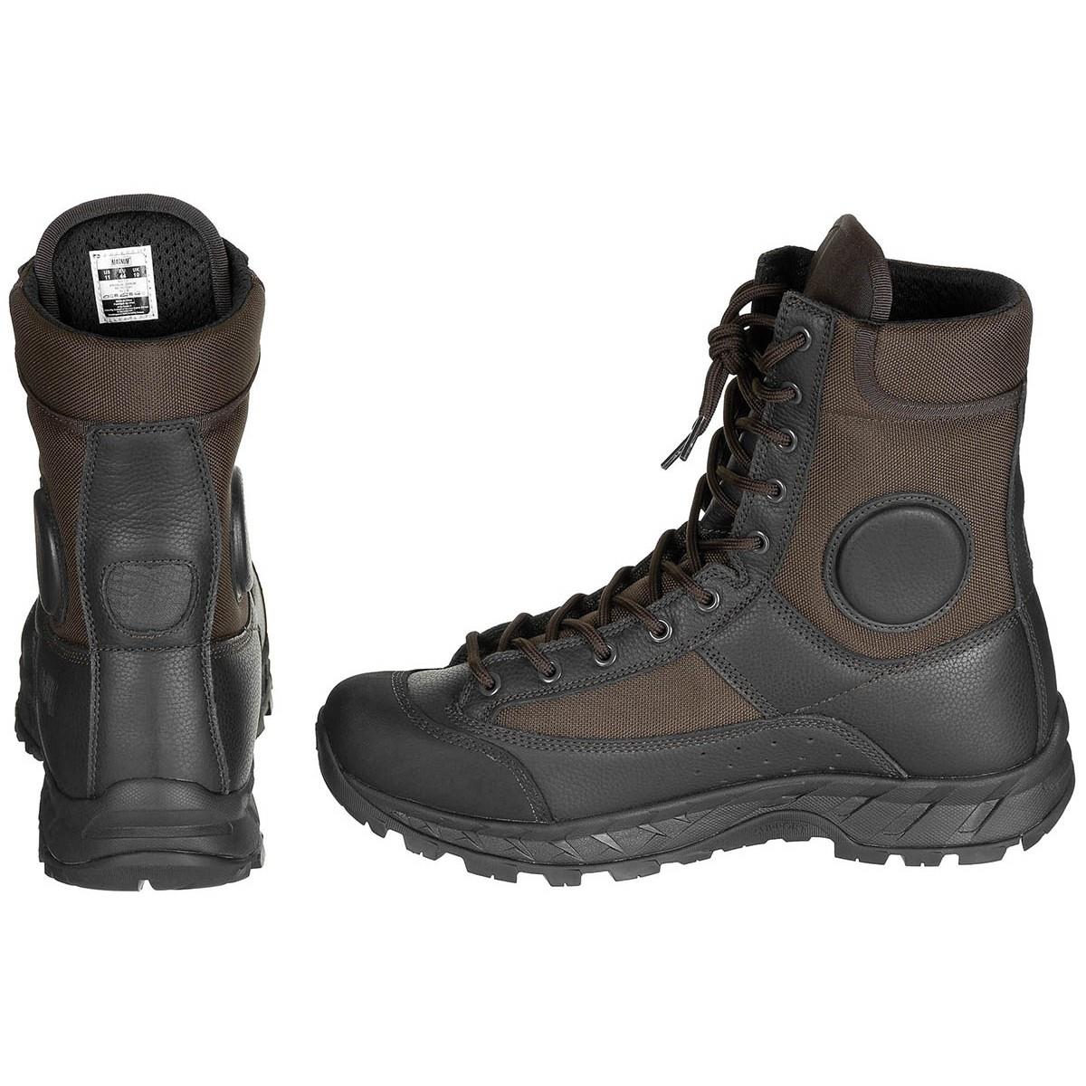 Magnum Zekrom Tactical Combat Boots Shock Absorbing Ankle Support Brown
