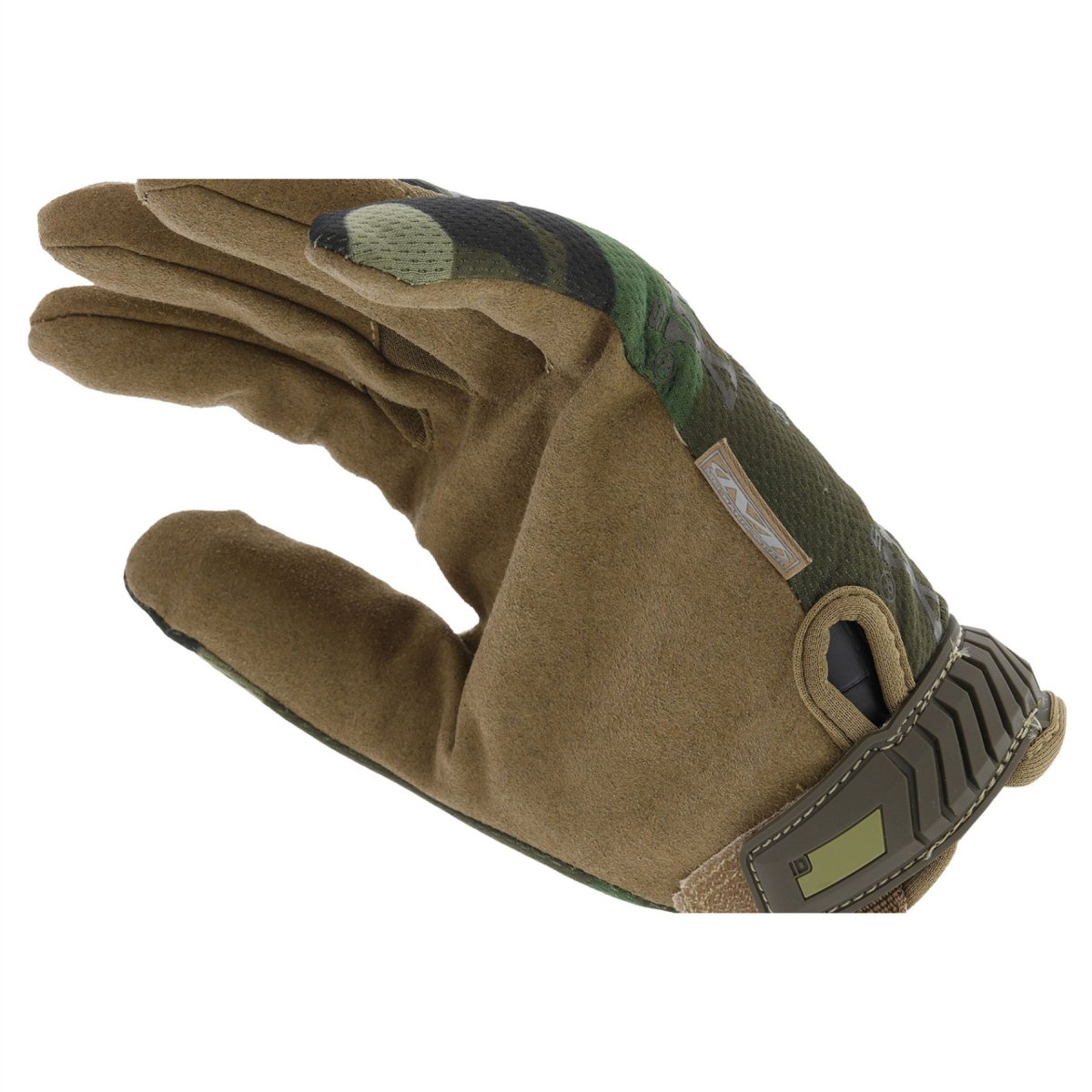 Mechanix Wear Tactical Gloves Breathable Lycra Finger Inserts Woodland Camo