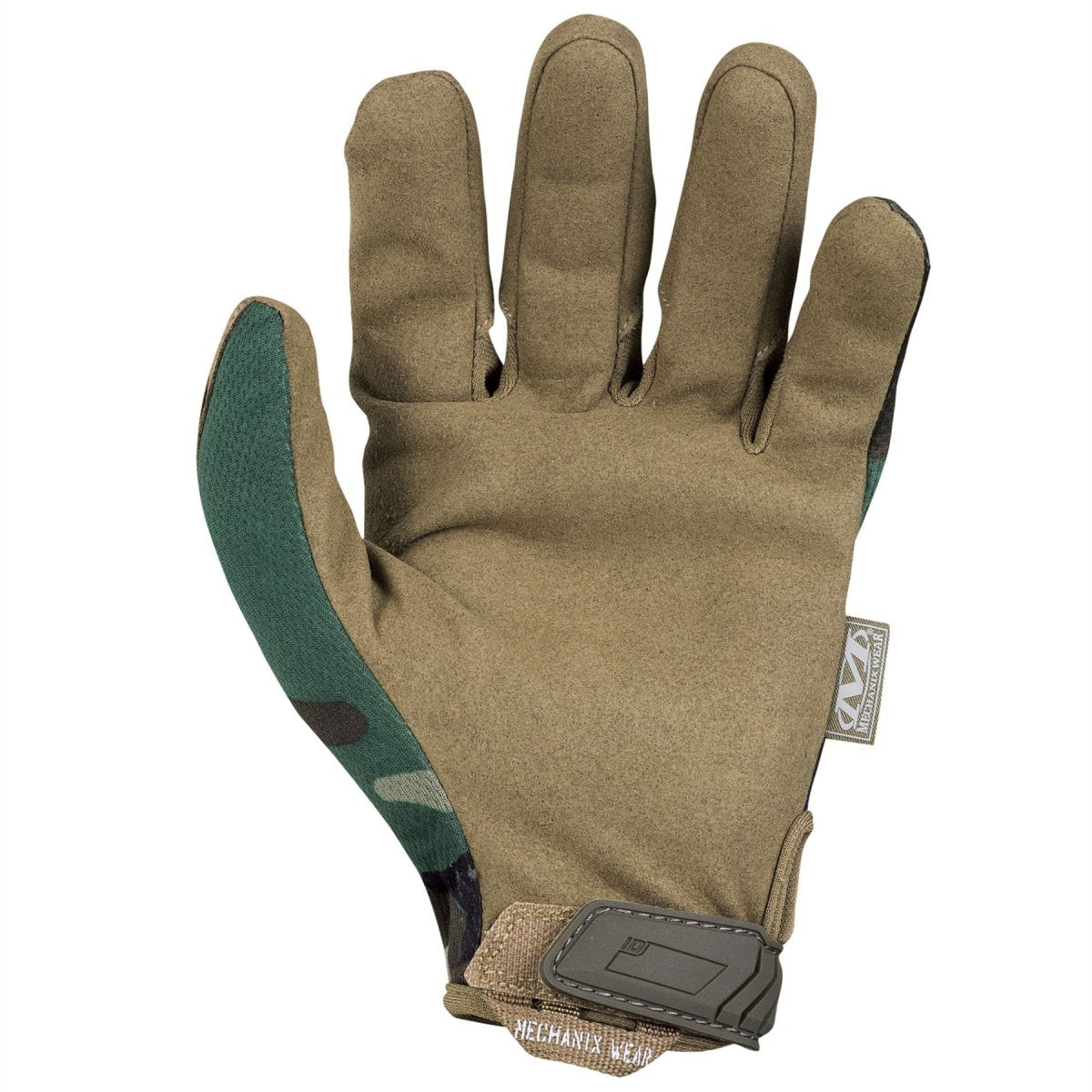 Mechanix Wear Tactical Gloves Breathable Lycra Finger Inserts Woodland Camo