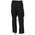 MFH Allround Winter Pants Softshell 3 Layer Waterproof Breathable Black