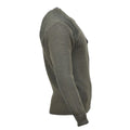 MFH Brand Military style commando pullover stock stitch knit sweater olive NEW