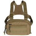 MFH Chest Pack Recon Tactical Chest Bag Molle Organizer System Multicolor
