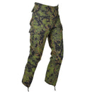 MFH Combat Pants Adjustable Waist Durable BDU Trousers M05 Finnish Camo - GoMilitar