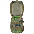 MFH Compact EDC Pouch 2 Compartments MOLLE Fastening Straps M05 Camouflage