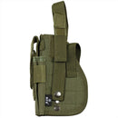 MFH Pistol Holster Right Handed MOLLE Fastening Loop Hook and Loop Closure