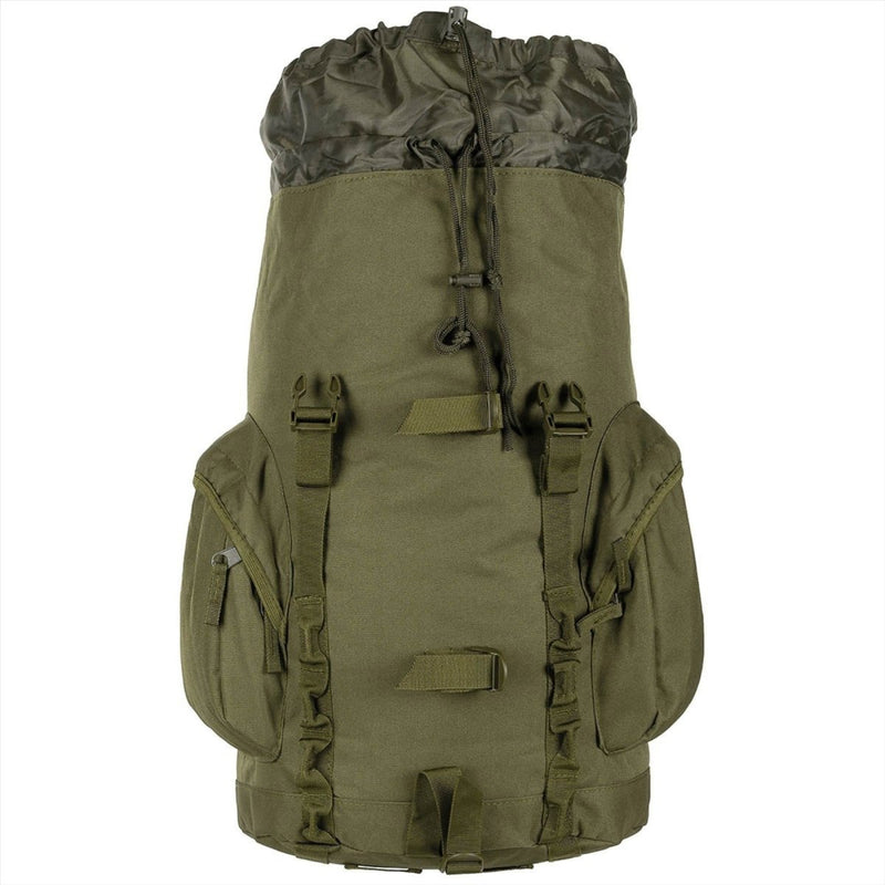 MFH Recon III Tactical Backpack 35L Padded Back Adjustable Straps Olive