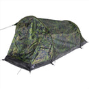 MFH Schwarzenberg Tunnel Tent Water Resistant One Person Finnish M05 Camo
