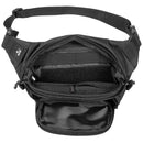 MFH Tactical Waist Pack 1.8L Adjustable Belt 120cm Multiple Pockets Black - GoMilitar