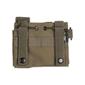 MIL-TEC ADMIN Pouch molle attachment flashlight pen notebook pocket olive