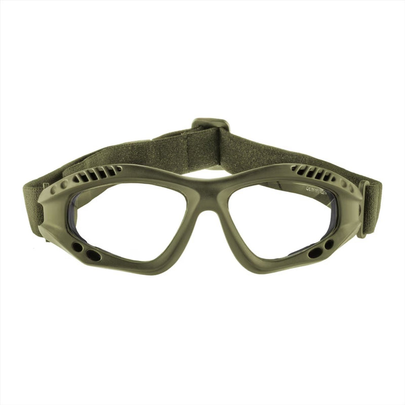 MIL-TEC AIR PRO COMMANDO Tactical Goggles Clear Lens Anti Scratch Anti Fog