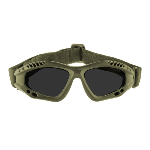 MIL-TEC AIR PRO COMMANDO Tactical Goggles Smoke Lens Anti Scratch Anti Fog